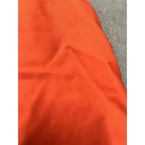 Vintage Walmart Employee Uniform Store Vest Orange "Always" Size Large - Picture 9 of 9
